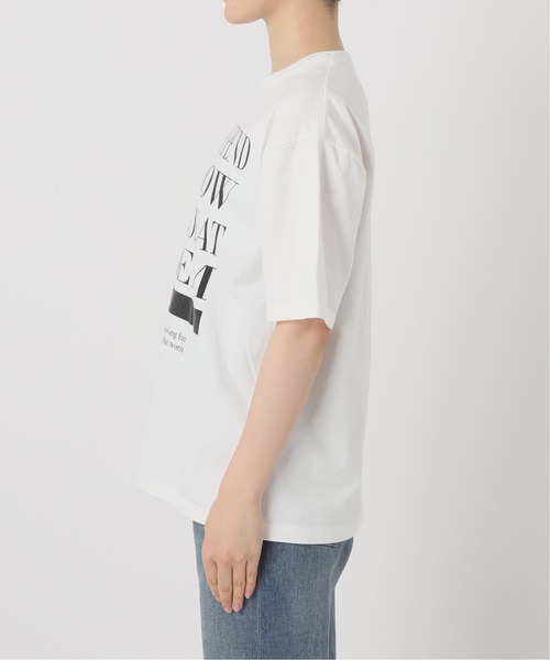 FRAMeWORK(フレームワーク)の「≪追加≫PRINT TEE2(Tシャツ/カットソー・レディース・チャコールグレー/ホワイト・FREE)」の15枚目の写真
