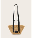 ALLSAINTS Tote "CELAYNE MINI STRAW TOTE BAG | CELAYNE ミニ ストロー トート バッグ"