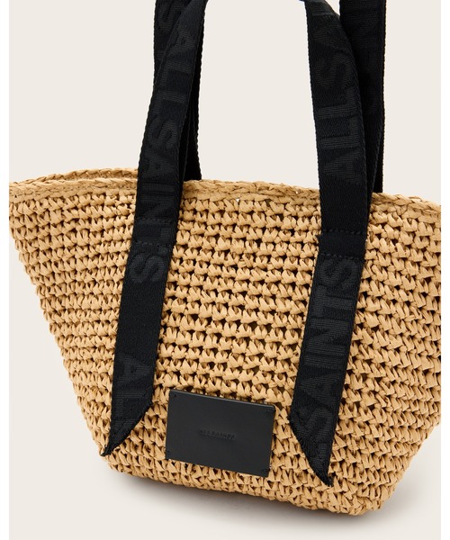 ALLSAINTS(オールセインツ)の「CELAYNE MINI STRAW TOTE BAG | CELAYNE ミニ ストロー トート バッグ(トートバッグ・レディース・ブラウン系その他・ONE SIZE)」の22枚目の写真
