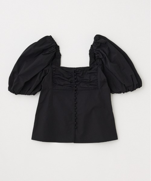 ☆新品未使用☆ MOUSSY マウジー　CREPE ブラウス　トップス　ブラック MOUSSY | CREPE ブラウス (シャツ・ブラウス ) |SHEL'TTER WEBSTORE