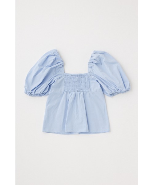 MOUSSY(マウジー)の「OPEN NECK GATHER ブラウス(シャツ/ブラウス・レディース・ブラック/ライトブルー/ホワイト・1/2)」の18枚目の写真