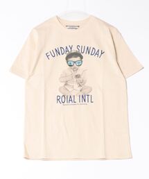 DESIGN TEE/ROIAL(ロイアル)スタンダードフィットベイビープリント半袖カットソー