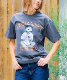 DESIGN TEE/ROIAL(ロイアル)スタンダードフィットベイビープリント半袖カットソー