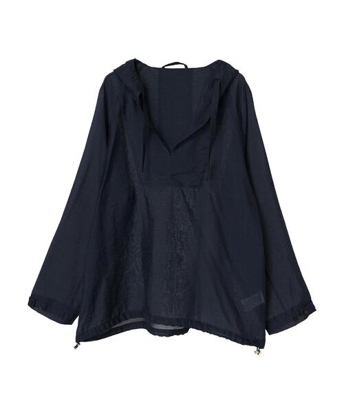 AMERICAN HOLIC(アメリカンホリック)の「接触冷感シアーアノラックパーカー(シャツ/ブラウス・レディース・ネイビー/ライトベージュ・M/L)」の18枚目の写真
