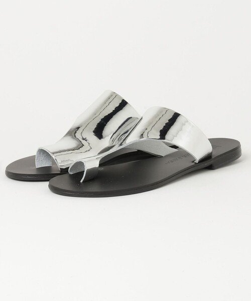 NICOLAS LAINAS（ニコラスライナス）の「【NICOLAS LAINAS/ニコラスライナス】サムカバーメタルトングサンダル（サンダル・レディース・シルバー/ゴールド・37/38）」の7枚目の写真