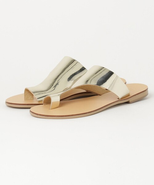 NICOLAS LAINAS（ニコラスライナス）の「【NICOLAS LAINAS/ニコラスライナス】サムカバーメタルトングサンダル（サンダル・レディース・シルバー/ゴールド・37/38）」の8枚目の写真