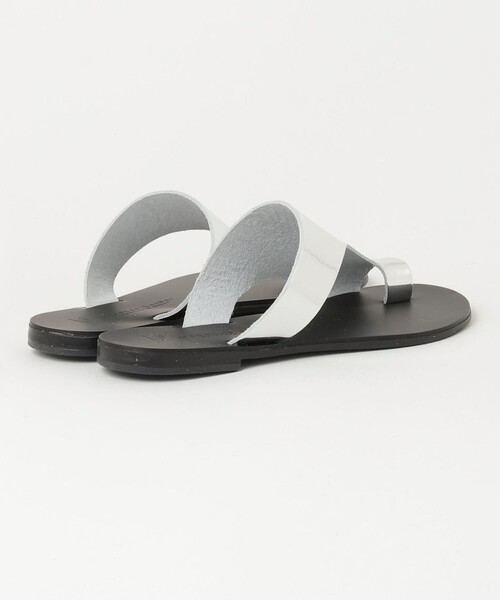 NICOLAS LAINAS（ニコラスライナス）の「【NICOLAS LAINAS/ニコラスライナス】サムカバーメタルトングサンダル（サンダル・レディース・シルバー/ゴールド・37/38）」の9枚目の写真