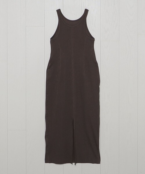 ＜H＞コットンリブタンクドレス h beauty&youth H BEAUTY&YOUTH UNITED ARROWS（エイチビューティーアンドユース