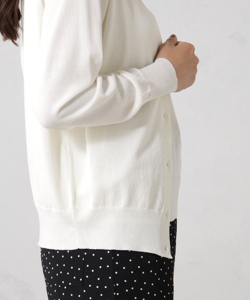 FOUND GOOD（ファウンドグッド）の「アンサンブルカーデ/LS2（カーディガン/ボレロ・レディース・ブラック/アイボリー/グレー系/ブルー系6・S/M/L）」の14枚目の写真