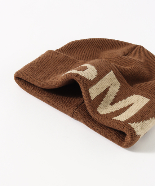 JOURNAL STANDARD（ジャーナルスタンダード）の「OMA DESIGN STUDIOS FOLDED BEANIE（ニットキャップ/ビーニー・メンズ・ブラウン/ブラック・FREE）」の4枚目の写真