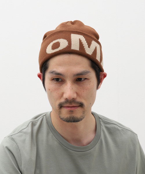 JOURNAL STANDARD（ジャーナルスタンダード）の「OMA DESIGN STUDIOS FOLDED BEANIE（ニットキャップ/ビーニー・メンズ・ブラウン/ブラック・FREE）」の10枚目の写真