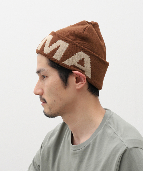 JOURNAL STANDARD（ジャーナルスタンダード）の「OMA DESIGN STUDIOS FOLDED BEANIE（ニットキャップ/ビーニー・メンズ・ブラウン/ブラック・FREE）」の11枚目の写真