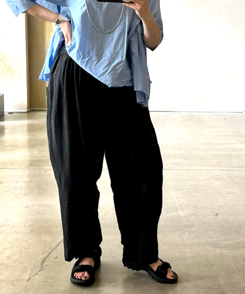 リネンワッシャー イージーパンツ（その他パンツ）｜JOURNAL