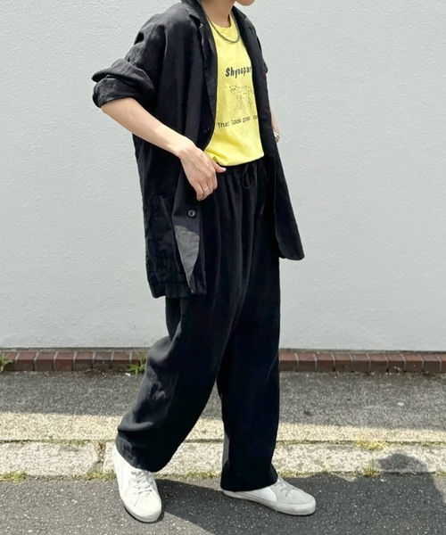 リネンワッシャー イージーパンツ（その他パンツ）｜JOURNAL