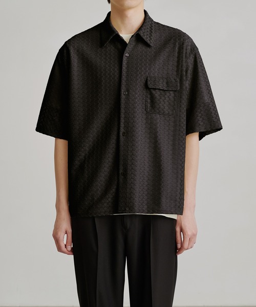 コットンライクレースシャツ / 半袖（シャツ/ブラウス）｜PUBLIC TOKYO