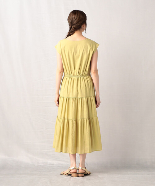 Comme　Ca　Mature（コムサマチュア）の「インドコットン ワンピース（ワンピース・レディース・チャコール/グリーン系/マスタード・FREE）」の14枚目の写真