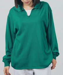 gim context（ジムコンテキスト）の「gimcontext Sea Island Cotton V Skipper 23105100（ニット/セーター）」