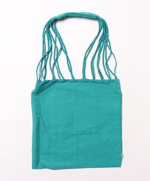 IO(イオ)(イオ)の「チャイハネ / クロシェラBAG / ISYP3202(トートバッグ・レディース・オフホワイト/ターコイズブルー/ベージュ・ONESIZE)」の4枚目の写真