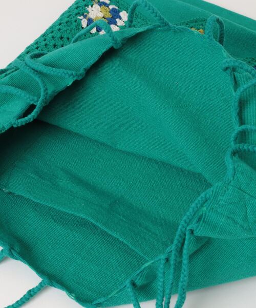 IO(イオ)(イオ)の「チャイハネ / クロシェラBAG / ISYP3202(トートバッグ・レディース・オフホワイト/ターコイズブルー/ベージュ・ONESIZE)」の6枚目の写真