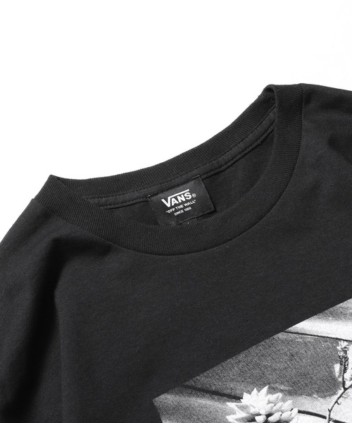 VANS（バンズ）の「《VANS/ヴァンズ 別注》 PHOTO PRINT L TEE フォトプリント ロンT ユニセックス（Tシャツ/カットソー・メンズ・ホワイト×レッド/ブラック/ホワイト×ブラック・L/M/S）」の6枚目の写真