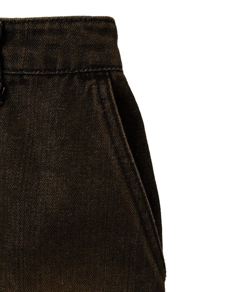 WEGO（ウィゴー）の「WEGO/ヴィンテージウォッシュサス付スカパン（スカート・レディース・ブルー系1/ブラック/その他1・FREE）」の18枚目の写真