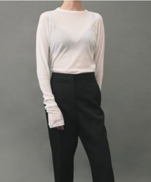 【IRIS 47】sheer long sleeve tops　シアーロングスリーブトップス
