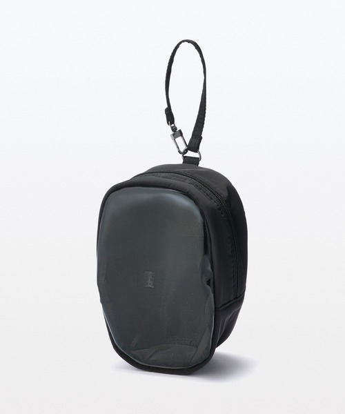 無印良品（ムジルシリョウヒン）の「吊るせるコレクションポーチ　約幅１１０×高さ１６０×マチ７０ｍｍ（ステーショナリー・メンズ・モスグリーン/ブラック/アイボリー・FREE）」の4枚目の写真