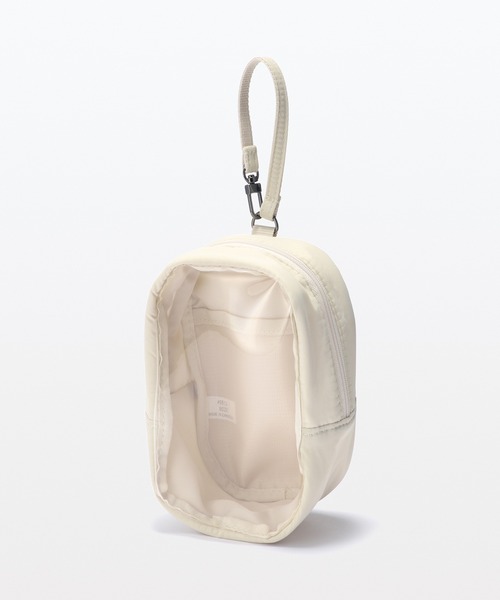 無印良品（ムジルシリョウヒン）の「吊るせるコレクションポーチ　約幅１１０×高さ１６０×マチ７０ｍｍ（ステーショナリー・メンズ・モスグリーン/ブラック/アイボリー・FREE）」の14枚目の写真