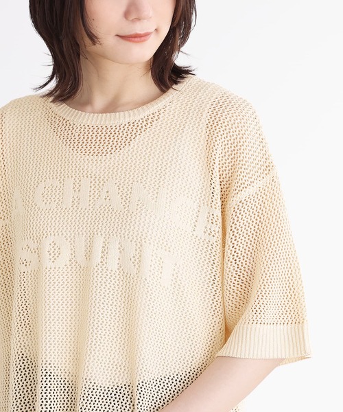⭐︎NOT CONVENTIONAL　メッシュニット⭐︎ mesh top / NOT CONVENTIONAL公式通販