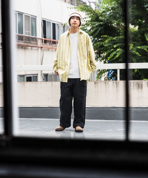 niko and...（ニコアンド）の「リップストップカーゴパンツ（カーゴパンツ・メンズ・ブラック/カーキ/グレー・MEDIUM/LARGE）」の9枚目の写真