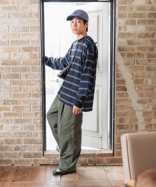 niko and...（ニコアンド）の「リップストップカーゴパンツ（カーゴパンツ・メンズ・ブラック/カーキ/グレー・MEDIUM/LARGE）」の22枚目の写真