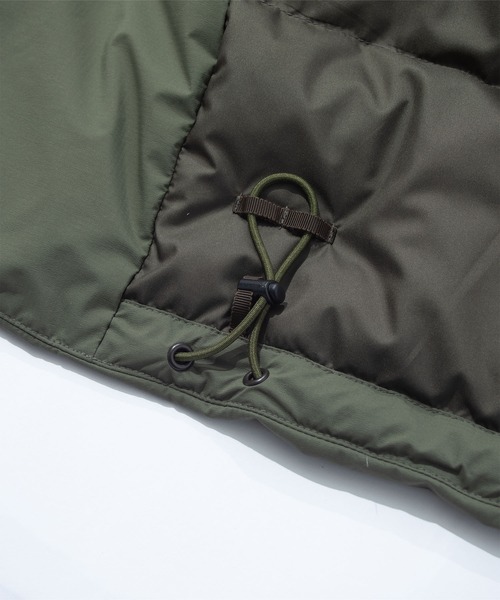 F/CE. （エフシーイー）の「F/CE. FT NEW COLLARLESS LONG COAT / エフシーイー FT ニューカラーレスロングコート（ダウンジャケット/コート・レディース・ブルー/セージグリーン/ブラック/オリーブ・SMALL）」の21枚目の写真