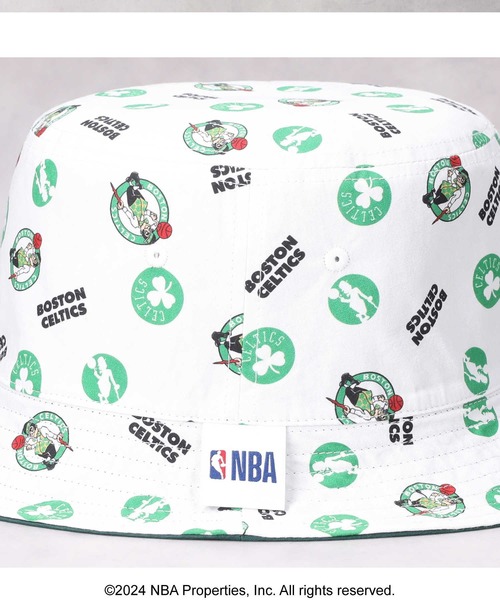 Right-on（ライトオン）の「【NBA】チームカラーリバーシブルハット（ハット・メンズ・グリーン/パープル/ホワイト/ブラック・フリー）」の22枚目の写真