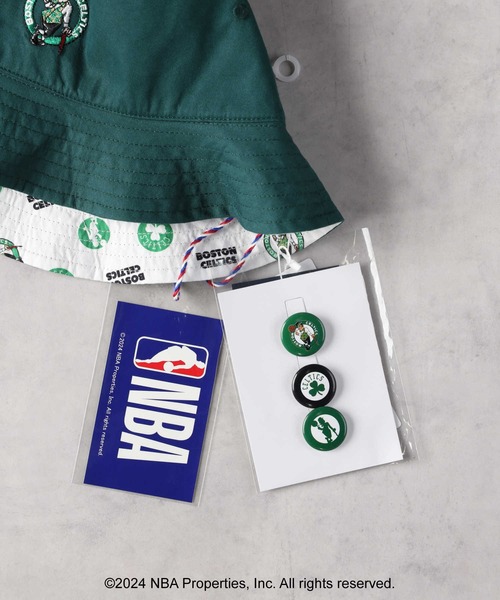 Right-on（ライトオン）の「【NBA】チームカラーリバーシブルハット（ハット・メンズ・グリーン/パープル/ホワイト/ブラック・フリー）」の13枚目の写真