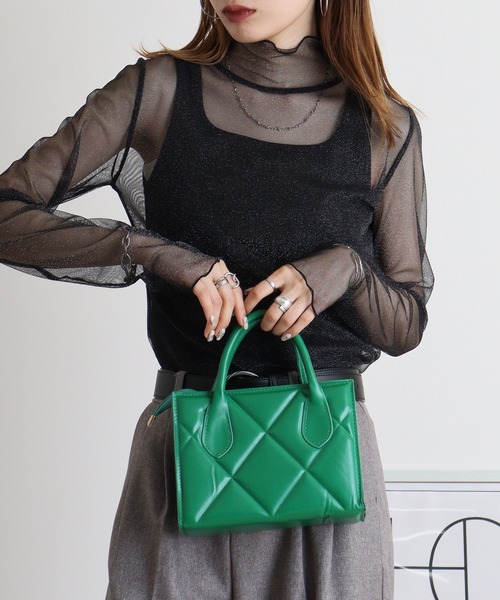 Brownie（ブラウニー）の「ラメチュールプルオーバー（Tシャツ/カットソー・レディース・ブラック/アイボリー/グレー・FREE）」の13枚目の写真