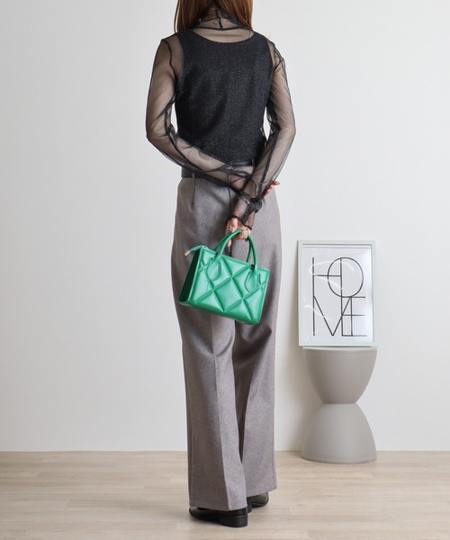 Brownie（ブラウニー）の「ラメチュールプルオーバー（Tシャツ/カットソー・レディース・ブラック/アイボリー/グレー・FREE）」の15枚目の写真