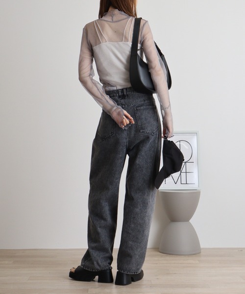 Brownie（ブラウニー）の「ラメチュールプルオーバー（Tシャツ/カットソー・レディース・ブラック/アイボリー/グレー・FREE）」の20枚目の写真