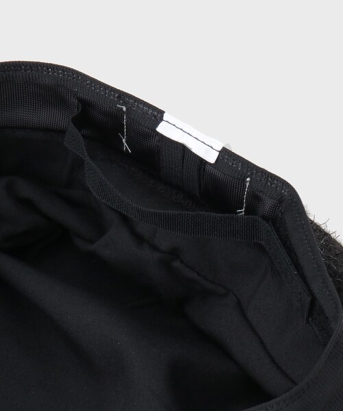 OPAQUE.CLIP（オペークドットクリップ）の「◆ラメツイードキャスケット（キャスケット・レディース・ブラック/ライトベージュ・00）」の8枚目の写真