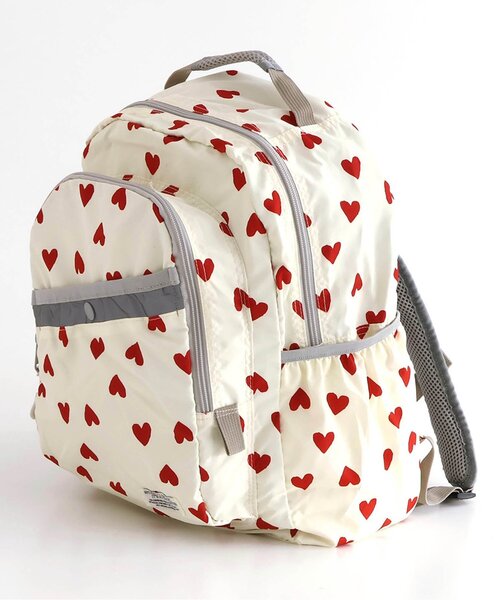 BREEZE（ブリーズ）の「FOスマイルバックパック（バックパック/リュック・キッズ・ピンク/キャメル/オフホワイト/ネイビー/ベージュ/レインボー・SMALL/MEDIUM）」の2枚目の写真