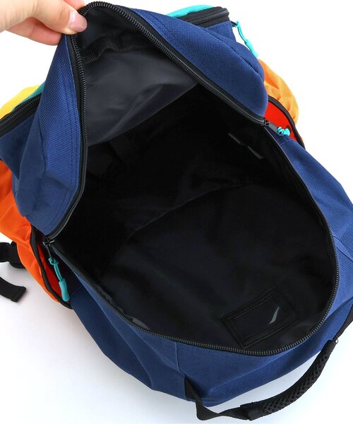 BREEZE（ブリーズ）の「FOスマイルバックパック（バックパック/リュック・キッズ・ピンク/キャメル/オフホワイト/ネイビー/ベージュ/レインボー・SMALL/MEDIUM）」の7枚目の写真