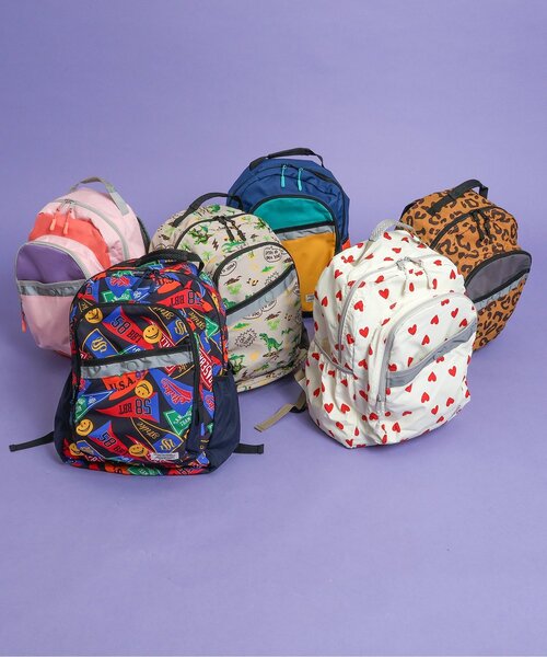 BREEZE（ブリーズ）の「FOスマイルバックパック（バックパック/リュック・キッズ・ピンク/キャメル/オフホワイト/ネイビー/ベージュ/レインボー・SMALL/MEDIUM）」の12枚目の写真