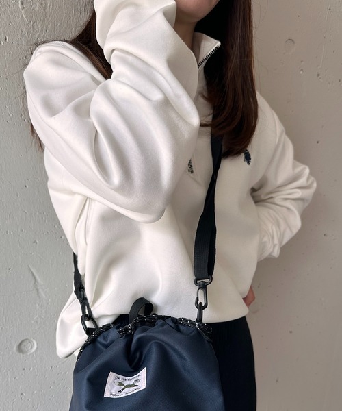 U.S. POLO ASSN.（ユーエスポロアッスン）の「【U.S. POLO ASSN.】90's ダブルフェイスハーフジッププルオーバー（スウェット・レディース・ホワイト/バーガンディー/ネイビー/グリーン/ブラック/グレー・S/M/L/XL）」の10枚目の写真