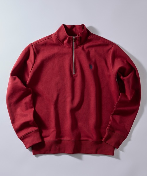 U.S. POLO ASSN.（ユーエスポロアッスン）の「【U.S. POLO ASSN.】90's ダブルフェイスハーフジッププルオーバー（スウェット・レディース・ホワイト/バーガンディー/ネイビー/グリーン/ブラック/グレー・S/M/L/XL）」の20枚目の写真