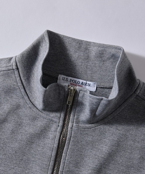 U.S. POLO ASSN.（ユーエスポロアッスン）の「【U.S. POLO ASSN.】90's ダブルフェイスハーフジッププルオーバー（スウェット・レディース・ホワイト/バーガンディー/ネイビー/グリーン/ブラック/グレー・S/M/L/XL）」の16枚目の写真
