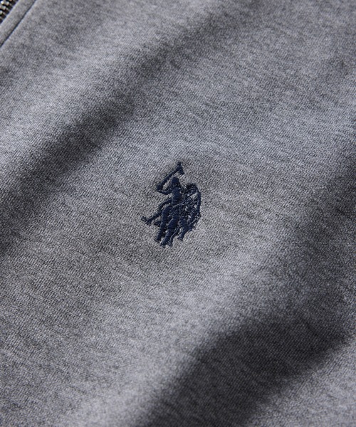 U.S. POLO ASSN.（ユーエスポロアッスン）の「【U.S. POLO ASSN.】90's ダブルフェイスハーフジッププルオーバー（スウェット・レディース・ホワイト/バーガンディー/ネイビー/グリーン/ブラック/グレー・S/M/L/XL）」の17枚目の写真