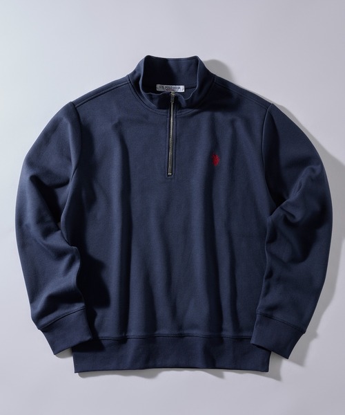 ＜Ｕ．Ｓ．ＰOLO．ＡＳSＮ＞ハーフジッププルオーバー セール】【U.S. POLO ASSN.】90's ダブルフェイスハーフジップ
