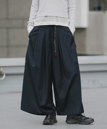 Gramicci/グラミチ STRETCH GABARDIN FLARE PANT フレアシルエット ワイドパンツ スカーチョ ガウチョパンツ 秋 秋服 2026年秋冬