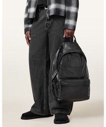 ALLSAINTS（オールセインツ）の「CARABINER EMBOSSED LEATHER BACKPACK | カラビナ エンボス レザー バックパック（バックパック/リュック）」
