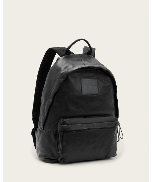 美品】ALLSAINTS(オールセインツ)レザーナイロンリュック MA-1風