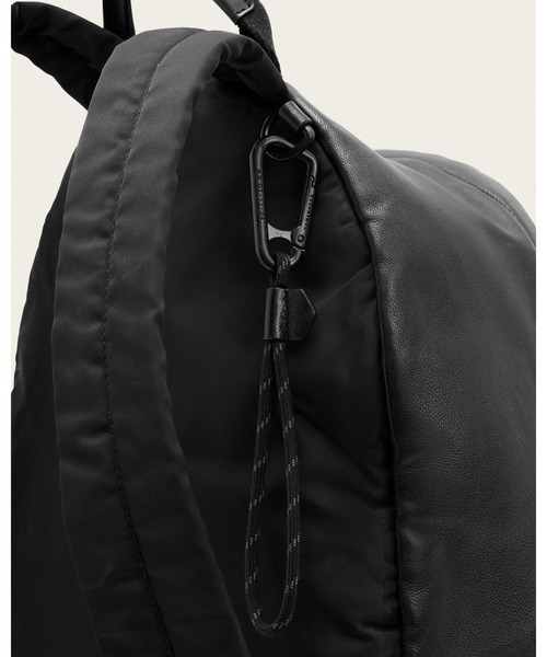 セール】CARABINER EMBOSSED LEATHER BACKPACK | カラビナ